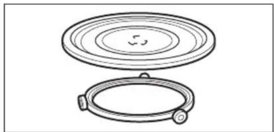 ELECTROLUX EMM17007OX - Glasstallerken-sett - 2