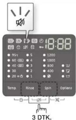 18:88 95x 5 1200 60 4 1000 40 3 800 30 2 400 20 1 Temp. Rinse Spin Options 3 DTK.