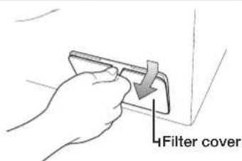SAMSUNG EcoBubble WW85H5290EW - DRAINING THE WASHING MACHINE IN AN EMERGENCY - 1
