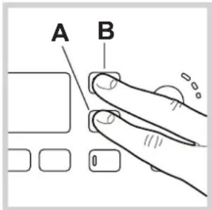 A B