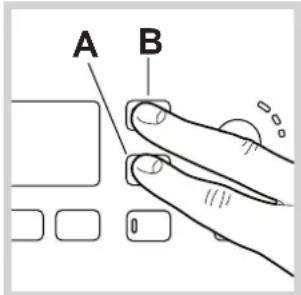 A B