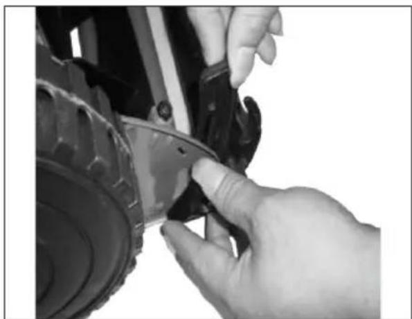 Meec Tools 721-445 - Regulacja wysokości koszenia - 1