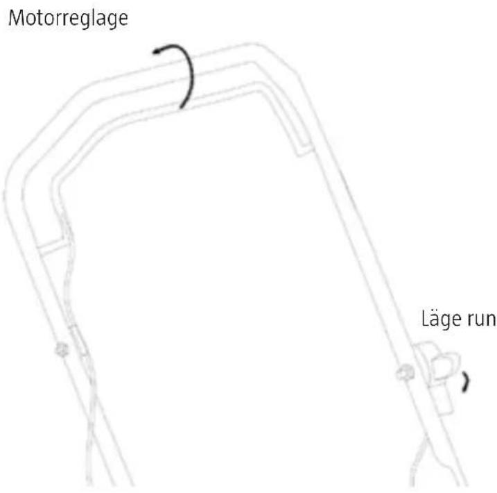 Motorreglage Läge run