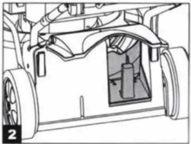 Meec Tools 721-257 - MULCHINGFUNKTION, SIDOUTKAST, GRÄSUPPSAMLARE - 1