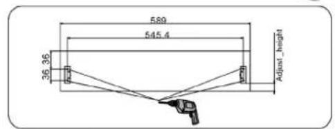 589 545.4 36.36 Adjust height