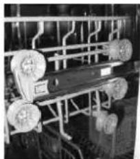 Scandomestic SFO 3801 - Folding back the cup shelves - 2