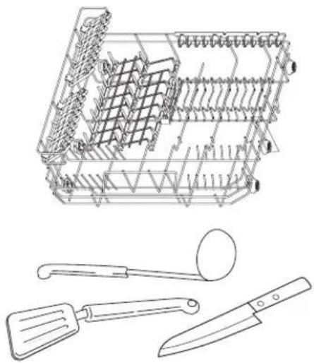 Logik LDWTT15E - Dishwasher Basket - 1