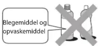 Blegemiddel og opvaskemiddel