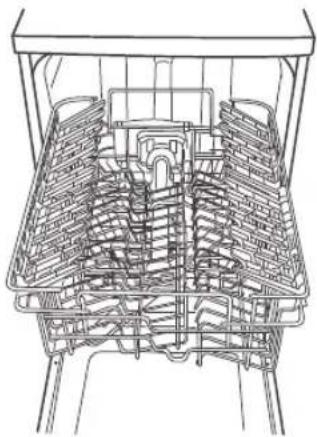 Logik LDW45W12N - ∅vre kurv Nedre kurv - 1