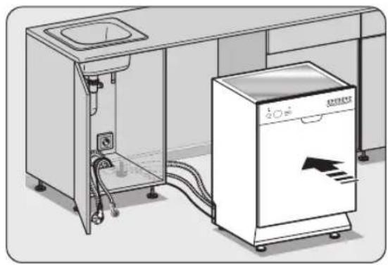 Logik LDW45W12N - ASENNUS - 1