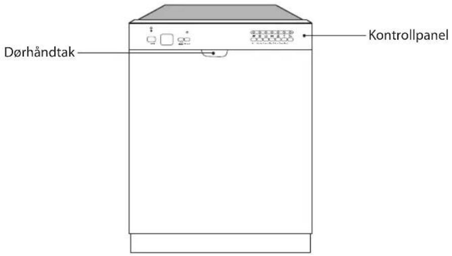 Logik LDW45W12N - Sett forfra - 1