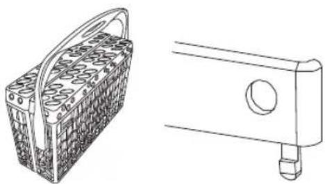 Logik LDW45W12N - Nedfällbara piggar - 2