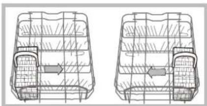 HOTPOINT LSFA+ 935 - Eksempler på plassering av bestikkurven - 1