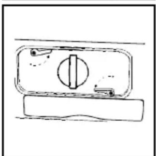 Simple line drawing of a mechanical switch or lever mechanism (no text or symbols)