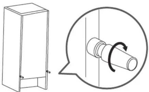 MATSUI M50TW12E - Välilevyjen asentaminen - 1