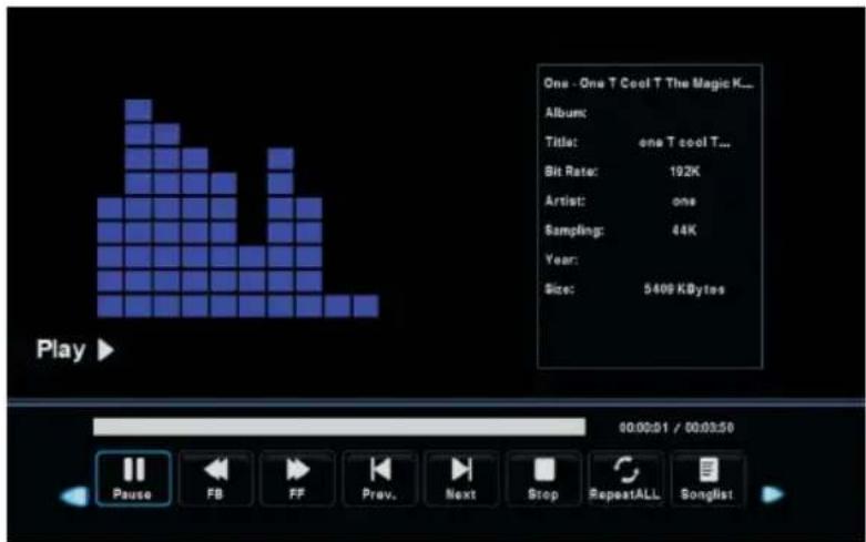 One - One T Cool T The Magic K... Album: Title: one T cool T... Bit Rate: 192K Artist: one Sampling: 44K Year: Size: 5409 KBytes Play ▶ 00:00:01 / 00:03:50 Pause FB FF Prev. Next Stop RepeatALL Songlist