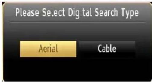 Please Select Digital Search Type Aerial Cable