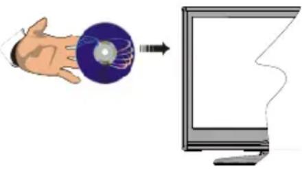 Finlux 32FLTR160V - Sådan afspilles en DVD - 2