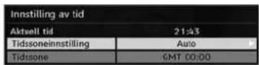 Finlux 22FLX880VUD3 - Tidsinnstillinger(\*\*) - 1