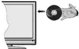 Finlux 22FLX880VUD4 - Sådan afspilles en DVD - 1