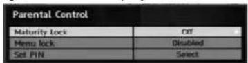 Finlux 19FLX850VUD - Parental Control - 3