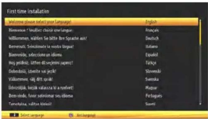 First time installation Welcome please select your Language! Biemensue ! Vielliez choose one language: Viwillommen, wählen Sie bitte Ihre Sprache aus! Bemvindi, Selectmate la vastra lingua! Biemvindi, seleccione un idioma Hoş geldiniz, lüften di seçmini yapıno? Dobendolir, izbenite vai jeçik! Välkom…