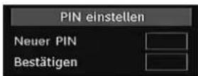 TELEFUNKEN T26KWM875 DVB-T - PIN einstellen - 1