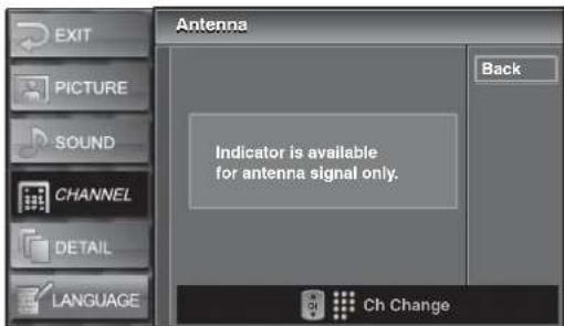 Dynex DX-LCD37-09 - Verificación de la intensidad de la señal de la antena - 4