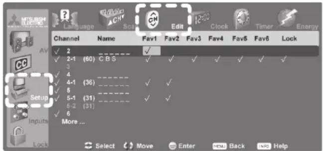 Language Scan Edit Clock Timer Energy Channel Name Fav1 Fav2 Fav3 Fav4 Fav5 Fav6 Lock ✓ 2 ✓ 2-1 (60) C B S ✓ ✓ ✓ ✓ ✓ ✓ ✓ ✓ ✓ 3 ✓ 4 ✓ 4-1 (36) ✓ ✓ ✓ ✓ ✓ ✓ ✓ ✓ ✓ ✓ ✓ ✓ ✓ ✓ ✓ ✓ ✓ ✓ ✓ ✓ ✓ ✓ ✓ ✓ ✓ ✓ ✓ ✓ ✓ ✓ ✓ ✓ ✓ ✓ ✓ ✓ ✓ ✓ ✓ ✓ ✓ ✓ ✓ ✓ ✓ ✓ ✓ ✓ ✓ ✓ ✓ ✓ ✓ ✓ ✓ ✓ ✓ ✓ ✓ ✓ ✓ ✓ ✓ ✓ ✓ ✓ ✓ ✓ ✓ ✓ ✓ ✓ ✓ ✓ ✓ ✓ ✓ ✓ ✓ ✓ ✓ ✓ ✓ ✓ ✓ ✓ ✓ ✓ ✓ ✓ ✓ ✓ ✓ ✓ ✓ ✓ ✓ ✓ ✓ ✓ ✓ 5 ✓ 5-1 (31) ✓ ✓ ✓ ✓ 6-2 (31) ✓ 6 More ... Select Move Enter Back NP Help