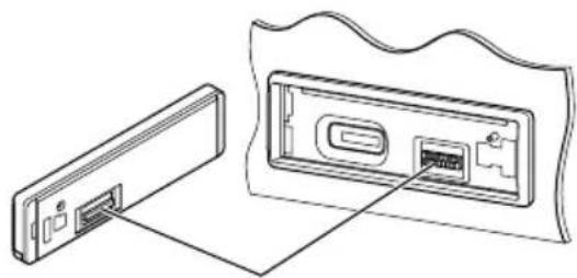 JVC KD-SH1000 - ■ Reinigen van de aansluitingen - 1