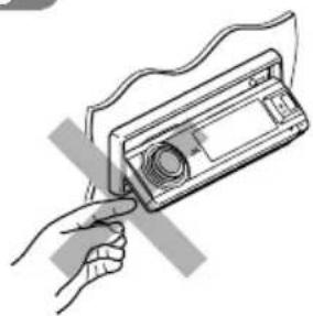 JVC KD-SH1000 - Så här ändrar du kontrollpanelens vinkel - 4