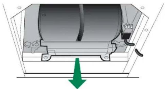 FRANKE FDF 6146 XS ECS - Avhekting av sugesystemenheten EASY CLEANING - 1