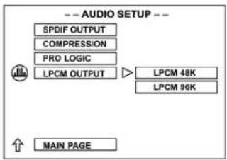 AEG DVD 4502 - Nastavení výstupu LPCM - 1