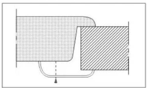 BLOMBERG MKN 54101 X - Brug af montageklemmen (hvis den er med) - 1