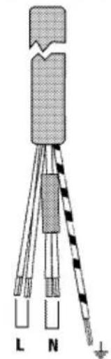 BLOMBERG MIN 54306 - Connecting the power cable - 2