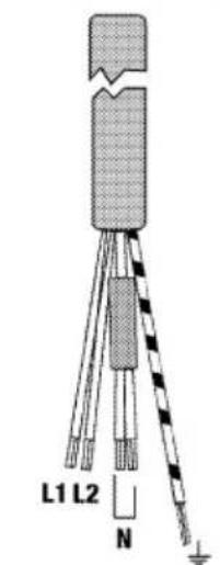 BLOMBERG MIN 54306 - Connecting the power cable - 1