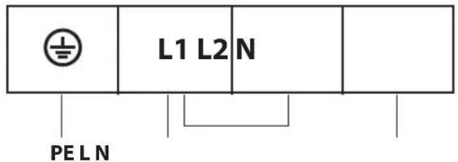 L1 L2 N PE L N