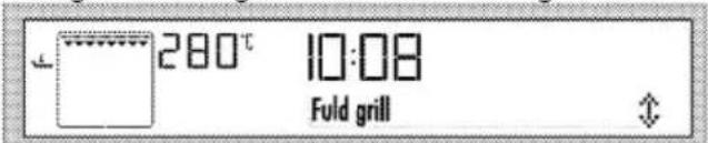280°C 10:08 Fold grill