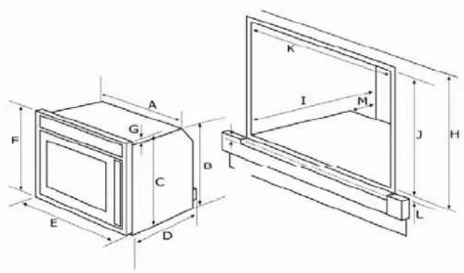 Witt W7-900WMF - Fastmontering i niche - 1