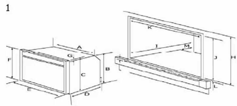 Witt W5-600MF - Fastmontering i niche - 4