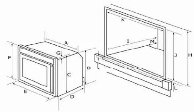 Witt W5-600MF - Fastmontering i niche - 1