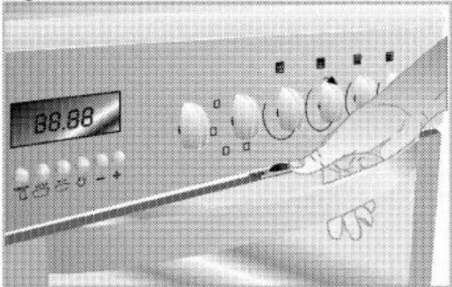 BEKO CSE 87005 GW - Børnelås - 1