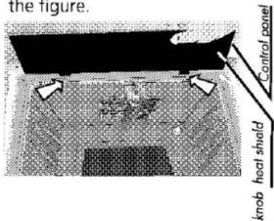 BLOMBERG GGN 1010 - Using the Knob Heat Shield housing into Oven Body (for suitable models) - 1