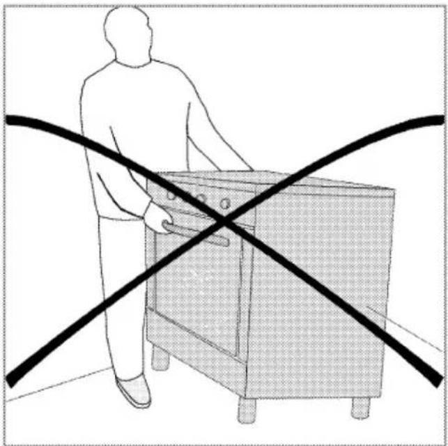 BLOMBERG BDFP 34550 SS - How to move the appliance - 2