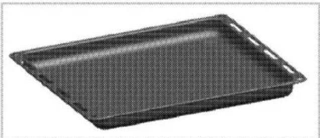 BLOMBERG BDFP 34550 SS - Oven tray - 1