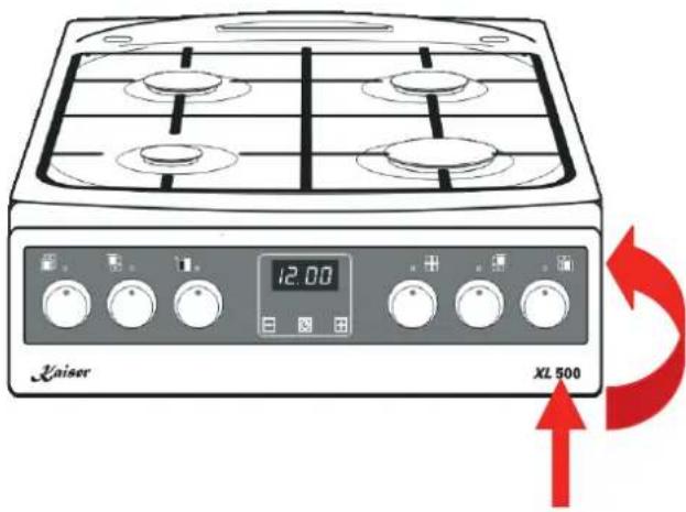 Kaiser HGE 52301 B - GAS COOKING ZONES CONTROL - 3