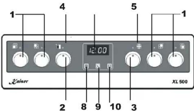 Kaiser HGE 52301 B - CONTROL PANEL - 2