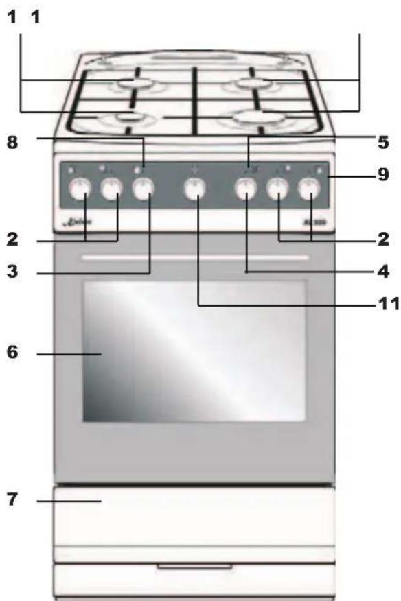 Kaiser HGE 52301 B - Arrangement of functional assemblies - 2