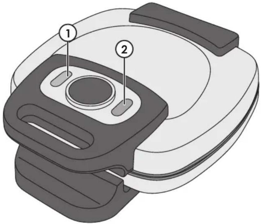 Clas Ohlson NW-8L - Knapper og funksjoner - 1