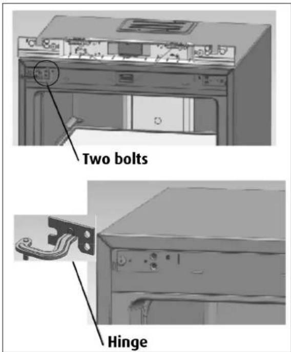 Two bolts Hinge